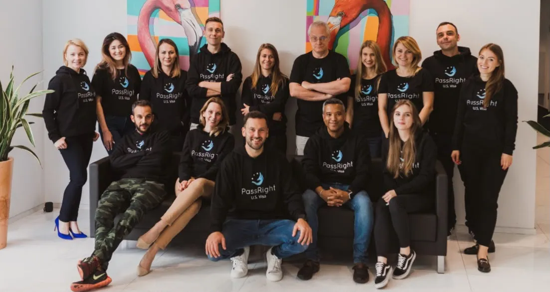 Liran Jakob Rosenfeld with the PassRight team